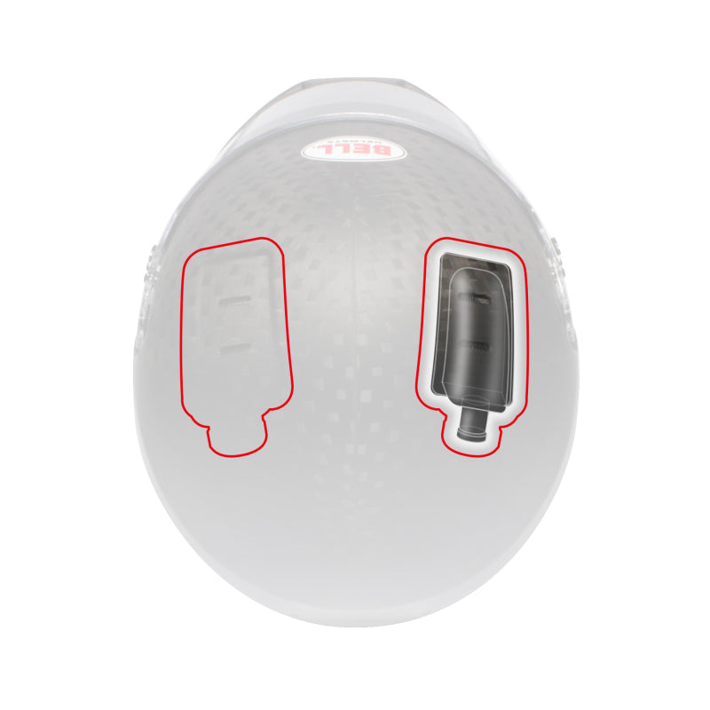 Load image into Gallery viewer, Bell COVER PLATE & FORCED AIR QL NOZZLE - HP6/GT6 - Clear