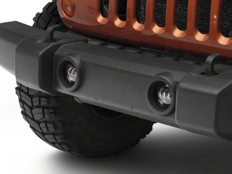 Load image into Gallery viewer, Raxiom 07-23 Jeep Wrangler JK & JL Axial Series Tri-Bar LED Fog Lights- Amber