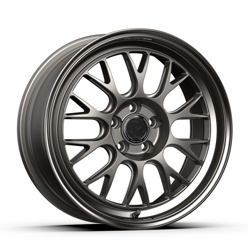 Load image into Gallery viewer, fifteen52 Holeshot RSR 18x8.5 5x108 42mm ET 63.4mm Center Bore Magnesium Grey w/ Gloss Lip