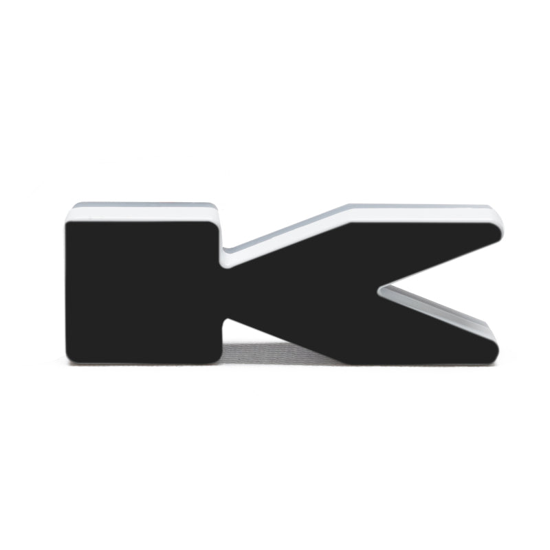 Load image into Gallery viewer, ORACLE Lighting Universal Illuminated LED Letter Badges - Matte Blk Surface Finish - K