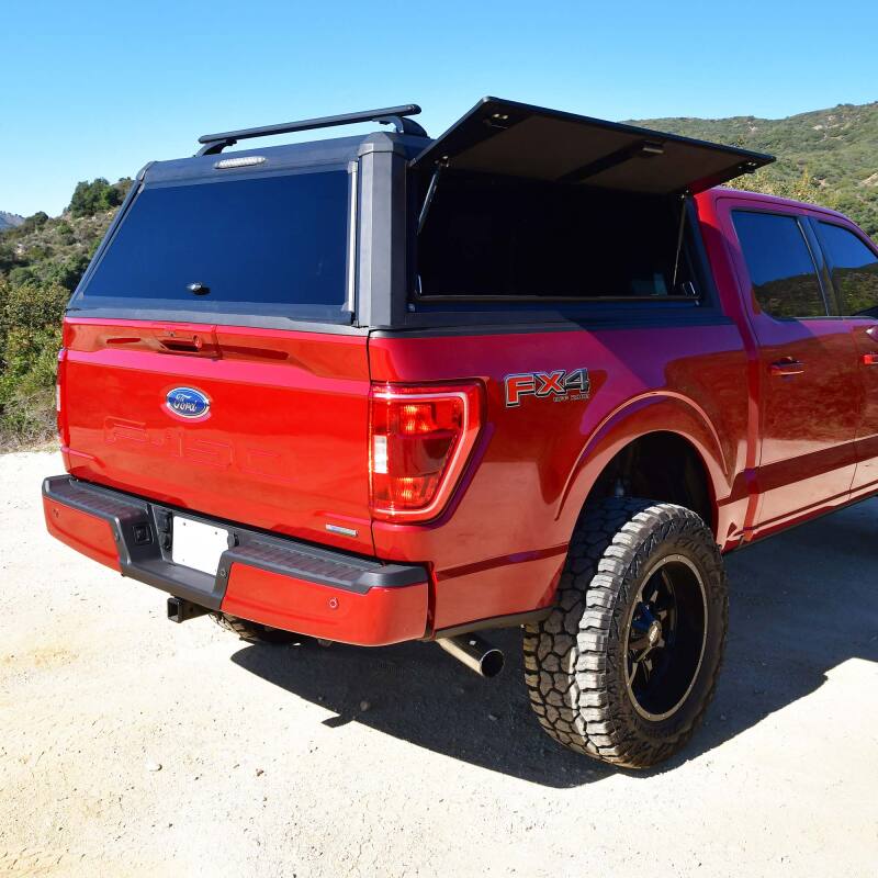 Load image into Gallery viewer, Westin 15-25 F-150 CC 5.5ft. Bed EXP Truck Cap - Black (Box 1 ONLY)