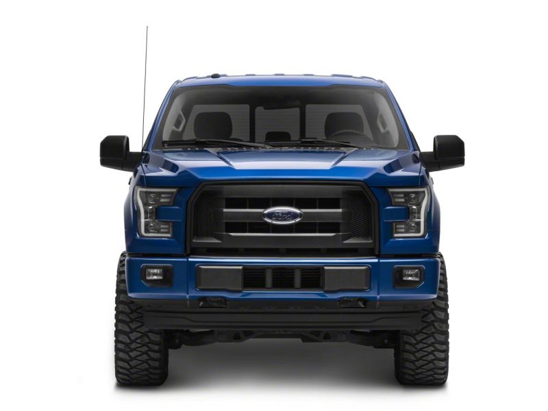 Load image into Gallery viewer, Raxiom 15-17 Ford F-150 G3 Projector Headlights w/ LED Accent- Black Housing (Clear Lens)
