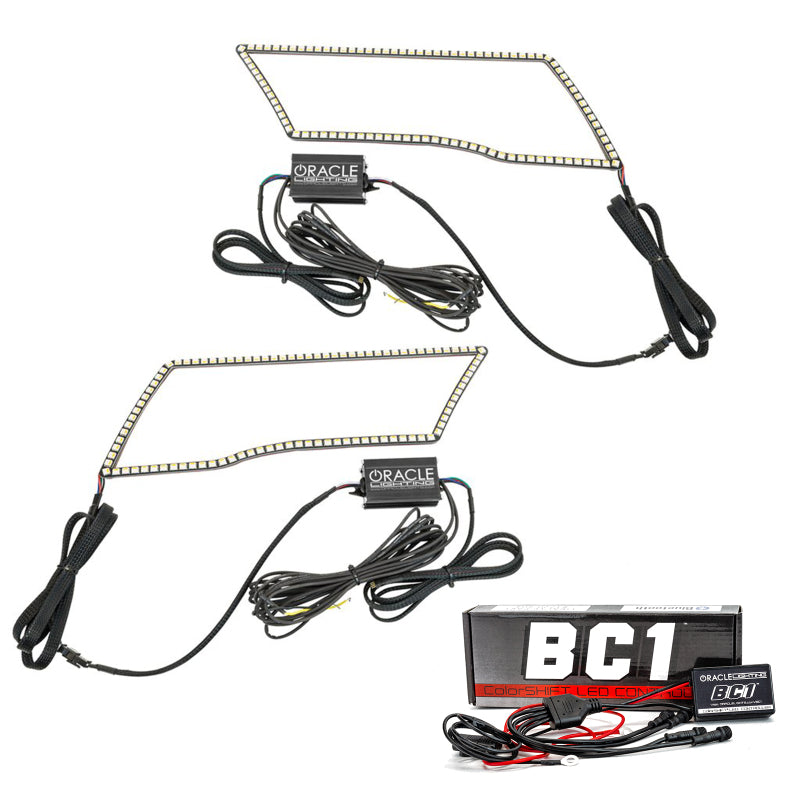 Load image into Gallery viewer, Oracle 09-18 Dodge Ram Switchback Quad Headlight Halo Kit - RGB+A + w/ BC1 Controller