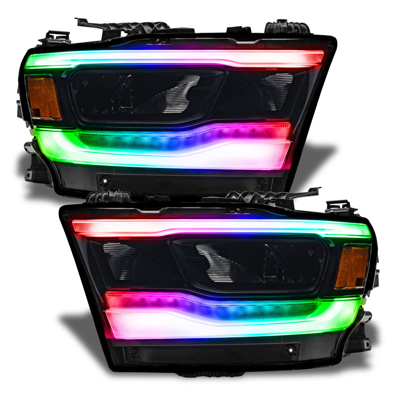 Load image into Gallery viewer, Oracle 19-21 Dodge RAM 1500 Reflector LED Headlight DRL Kit - w/Simple Controller