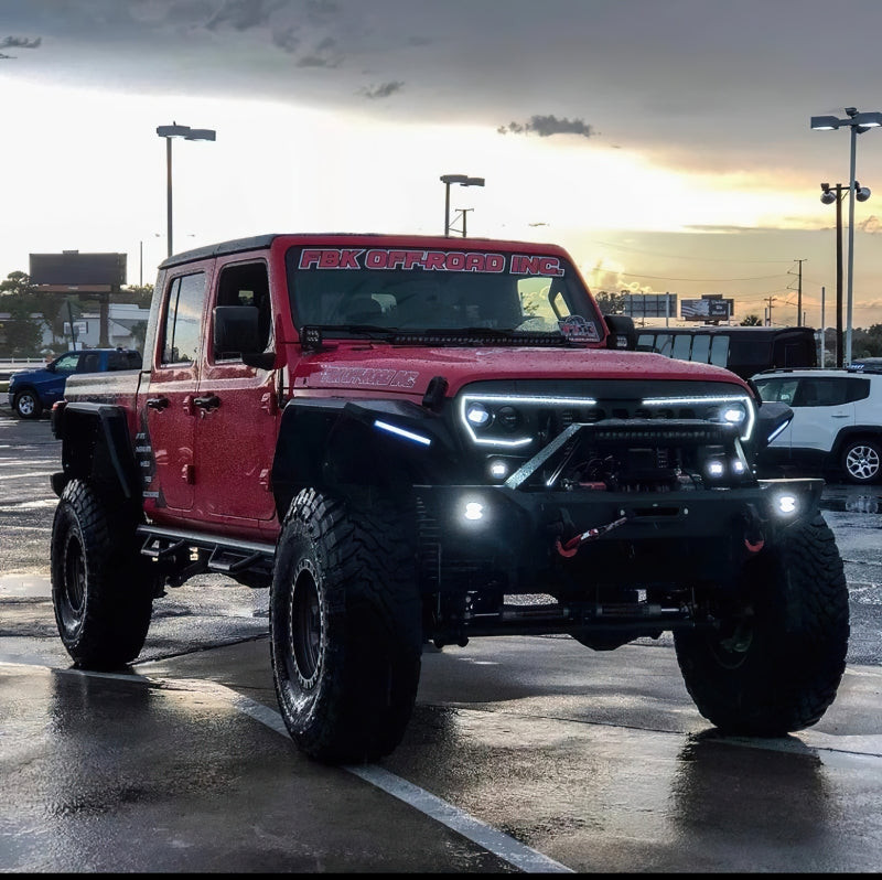 Load image into Gallery viewer, Oracle VECTOR Series Full LED Grille - Jeep Wrangler JL/JT - NA