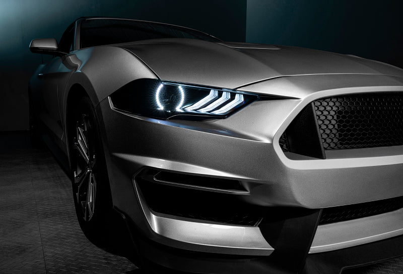 Load image into Gallery viewer, Oracle 18-21 Ford Mustang Dynamic DRL w/ Halo Kit & Sequential Turn Signal - ColorSHIFT