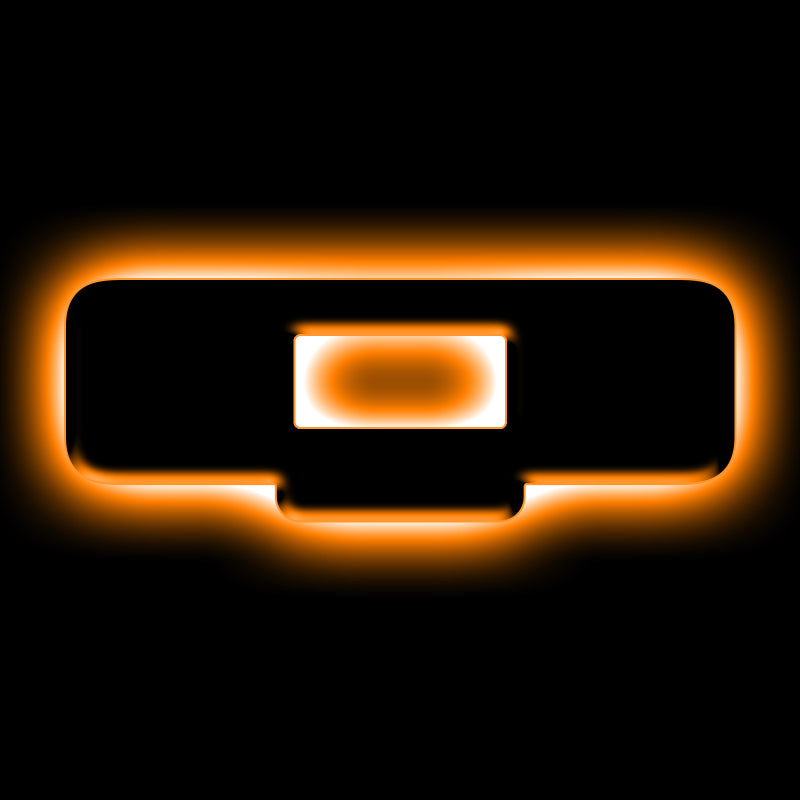 Load image into Gallery viewer, ORACLE Lighting Universal Illuminated LED Letter Badges - Matte Blk Surface Finish - Q