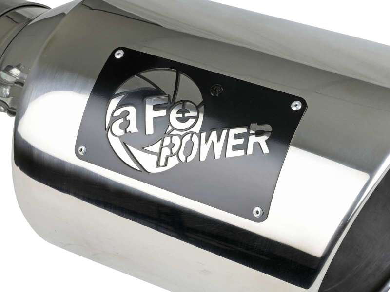 Load image into Gallery viewer, aFe Power Universal 5in Inlet 8in Outlet MACH Force-XP Clamp-On Exhaust Tip - Polished