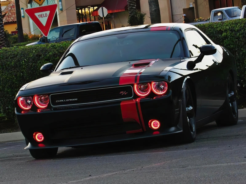 Load image into Gallery viewer, Oracle 0814 Dodge Challenger Dynamic Surface Mount Headlight/Fog Light Halo Kit COMBO