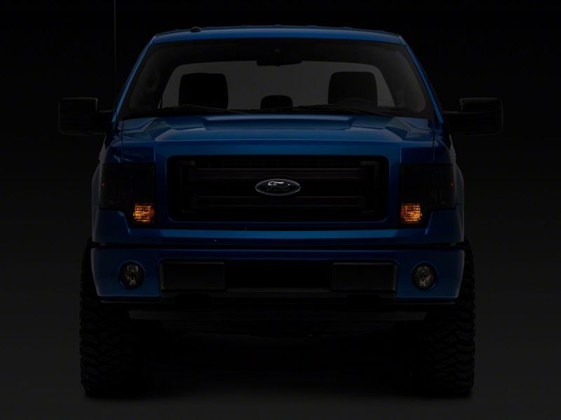Load image into Gallery viewer, Raxiom 09-14 Ford F-150 Axial OEM Style Rep Headlights- Chrome Housing- Smoked Lens