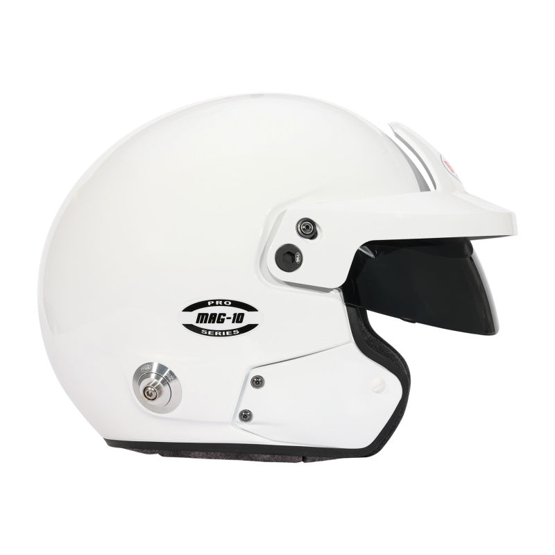 Load image into Gallery viewer, Bell Helmet Mag-10 White (Hans) 56(7) Fia8859-2024/Sa2025