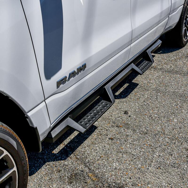 Load image into Gallery viewer, Westin/HDX 2019 Ram 1500 Crew Cab Drop Nerf Step Bars - Textured Black