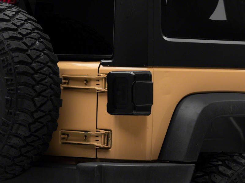Load image into Gallery viewer, Raxiom 07-18 Jeep Wrangler JK Axial Series Carver LED Tail Lights- Blk Housing (Smoked Lens)