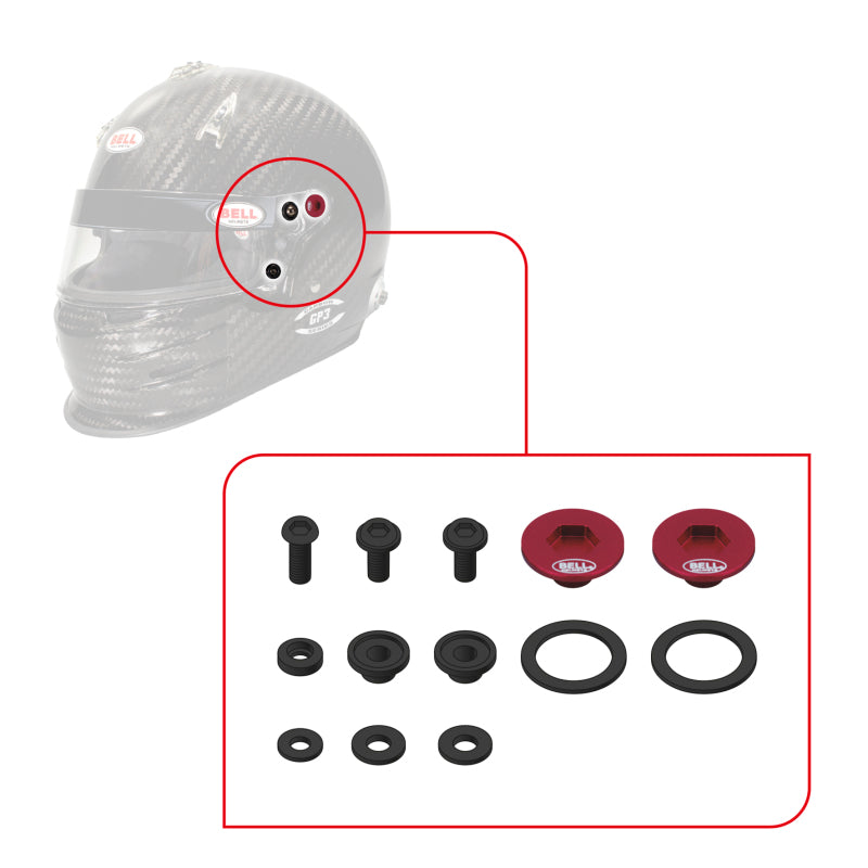Load image into Gallery viewer, Bell SV (SE03/05) Pivot Kit - Red