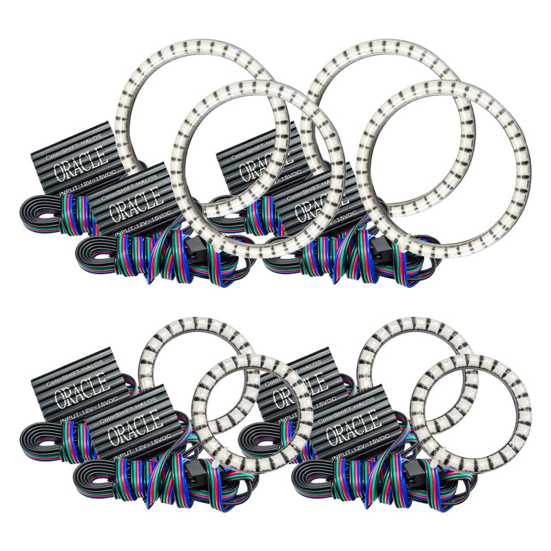 Load image into Gallery viewer, Oracle Vector Jeep Wrangler JK Grille Halo Kit - ColorSHIFT w/o Controller