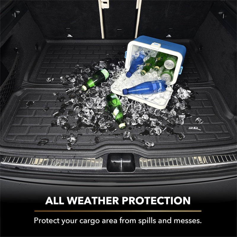 Load image into Gallery viewer, 3D MAXpider 18-25 Jeep Wrangler JL(w/o sub) Kagu Cargo Liner - Black