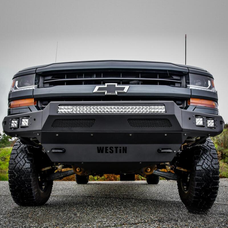 Load image into Gallery viewer, Westin 16-19 Chevy/GMC Silverado/Sierra 1500 Pro-Mod Front Bumper - Textured Black