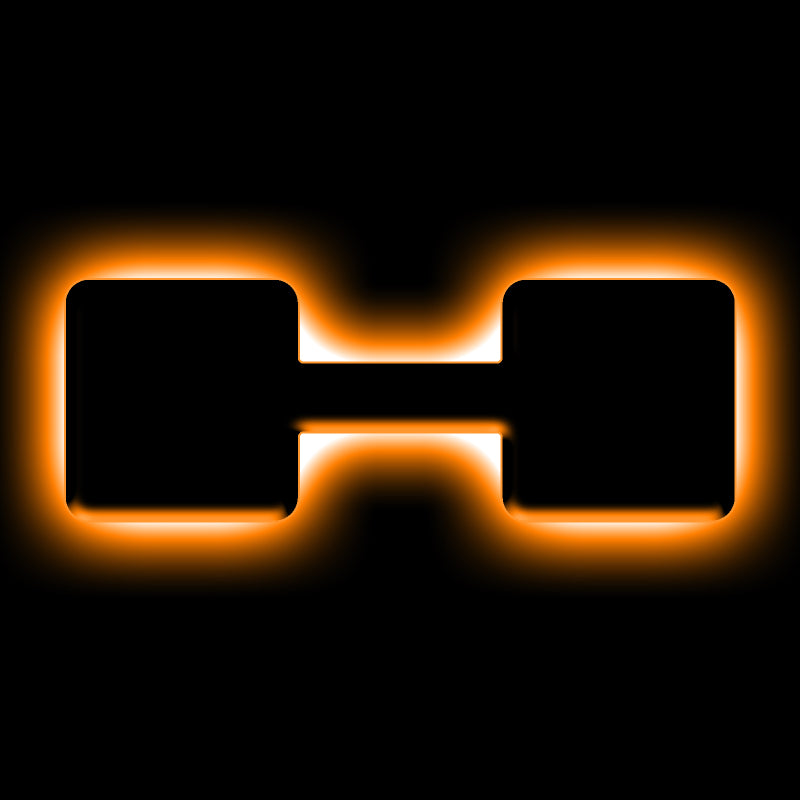 Load image into Gallery viewer, ORACLE Lighting Universal Illuminated LED Letter Badges - Matte Blk Surface Finish - H