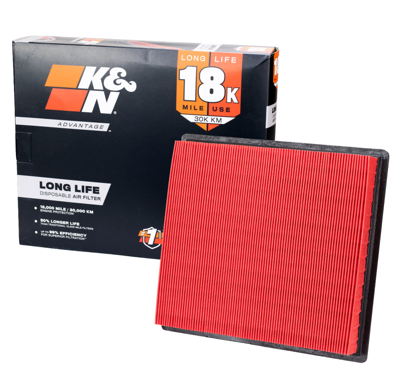 Load image into Gallery viewer, K&N Universal Air Filter 5in Flg 8-1/2in B 5-1/2in T 10-1/2in H Gen 3 Dry - 55 Plt