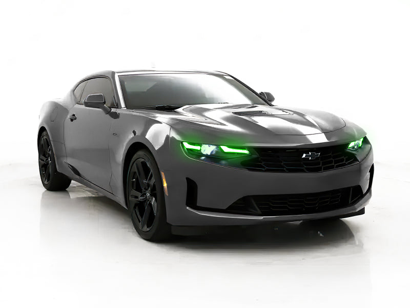 Load image into Gallery viewer, Oracle 19-21 Chevy Camaro LS/LT RGB+A Headlight DRL Kit - ColorSHIFT w/ RF Controller