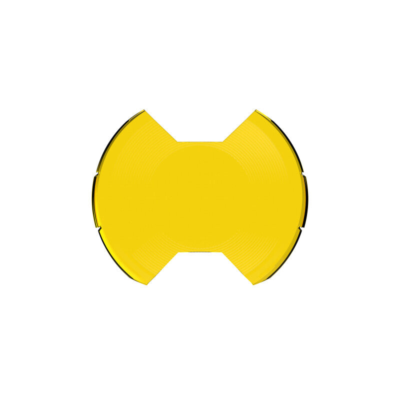 Load image into Gallery viewer, KC HiLiTES SlimLite 8in. LED Light Shield SAE Driving (Shield Only) - Selective Yellow