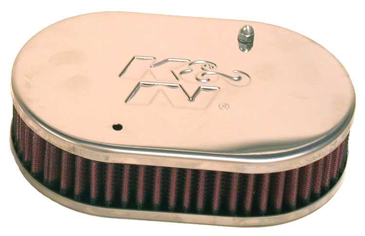 Load image into Gallery viewer, K&N Bolt-On Oval Unit 2in Flg 2in H