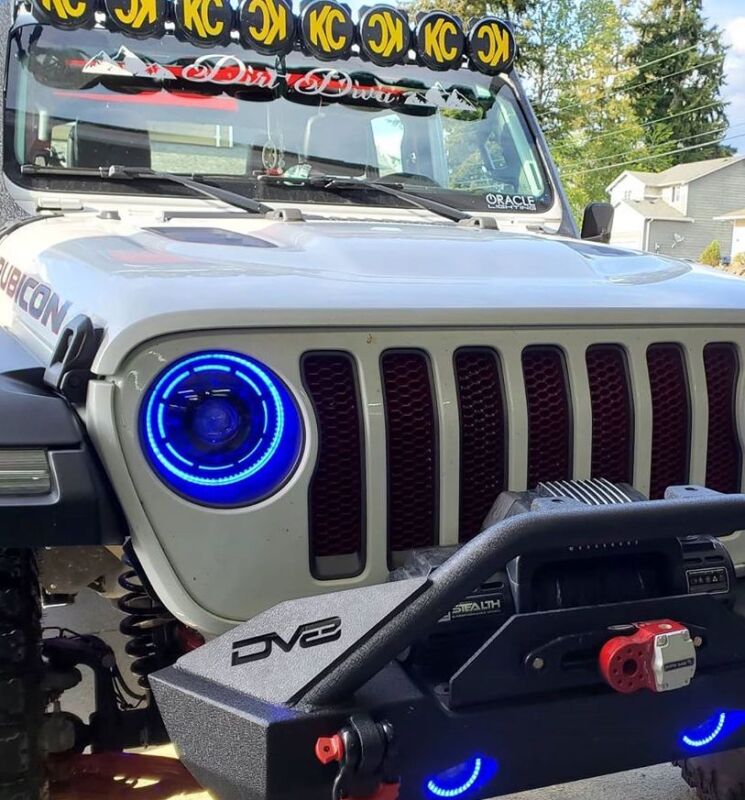 Load image into Gallery viewer, Oracle Oculus Bi-LED Projector Headlights for Jeep JL/Gladiator JT - w/ Simple Controller