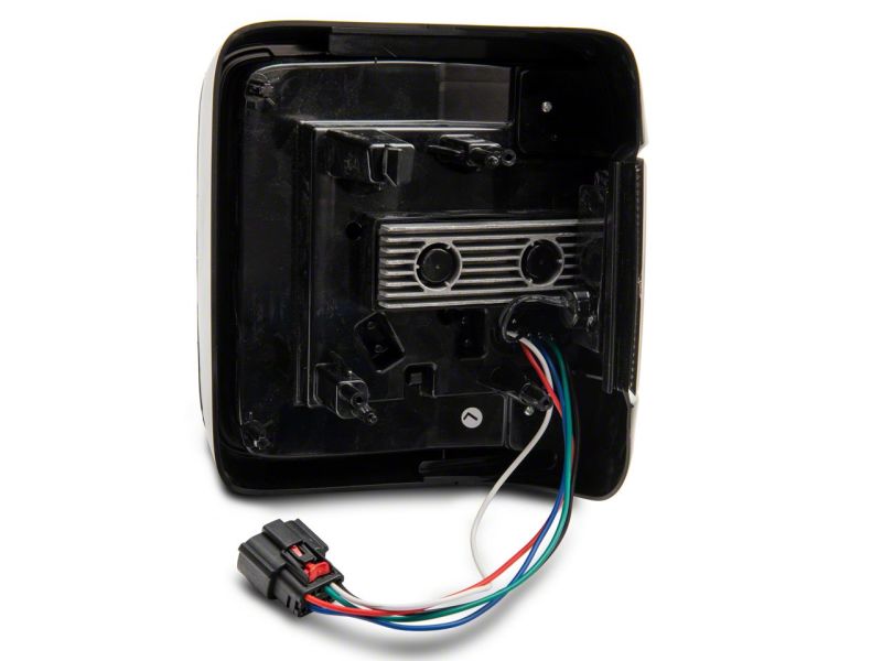 Load image into Gallery viewer, Raxiom 18-23 Jeep Wrangler JL Axial Series LED Tail Lights- Blk Housing (Smoked Lens)