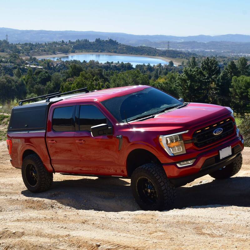 Load image into Gallery viewer, Westin 15-25 F-150 CC 5.5ft. Bed EXP Truck Cap - Black (Box 1 ONLY)