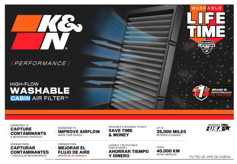 Load image into Gallery viewer, K&N Cabin Air Filter Cabin Air Filter 19-26 Suzuki Jimny