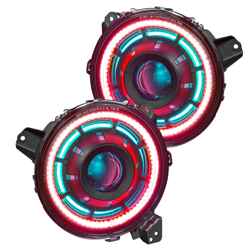 Load image into Gallery viewer, Oracle Oculus Bi-LED Projector Headlights for Jeep JL/Gladiator JT - w/ Simple Controller