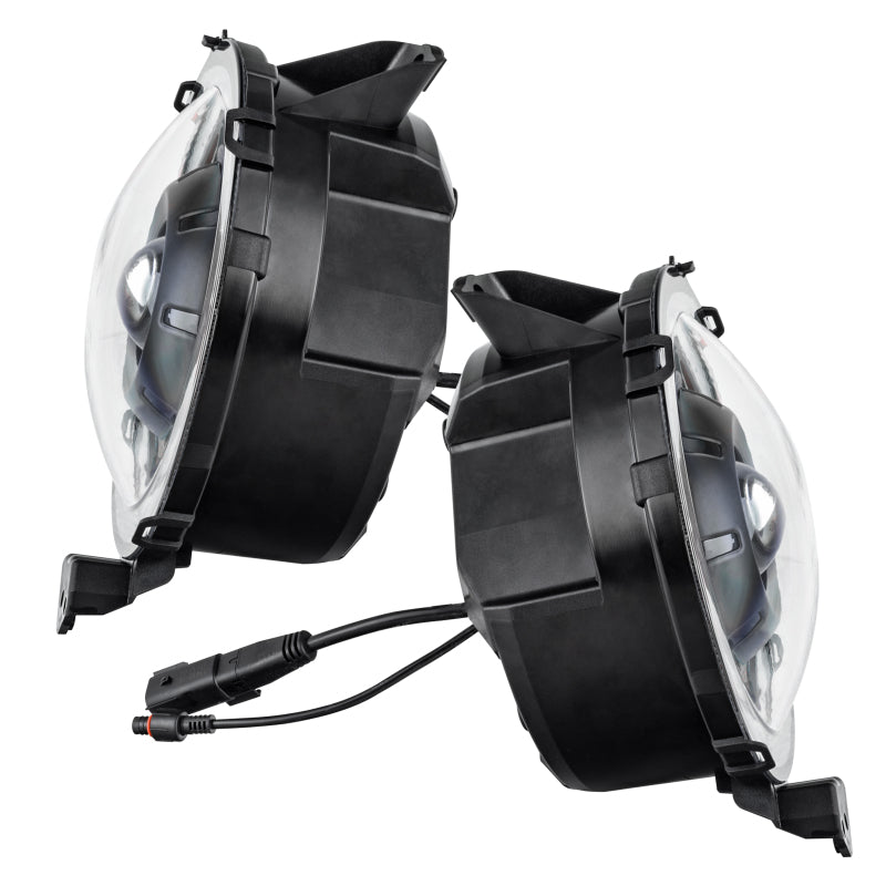 Load image into Gallery viewer, Oracle Oculus Bi-LED Projector Headlights for Jeep JL/Gladiator JT Satin Silver 5500K