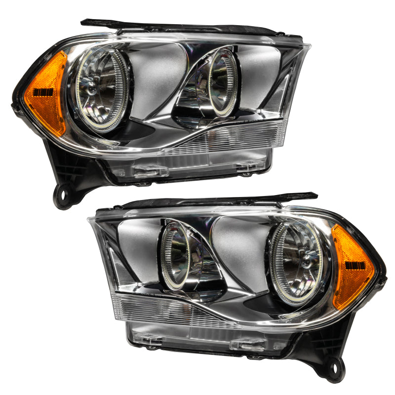Load image into Gallery viewer, Oracle 11-13 Dodge Durango SMD HL Halogen - Chrome - ColorSHIFT w/ 2.0 Controller