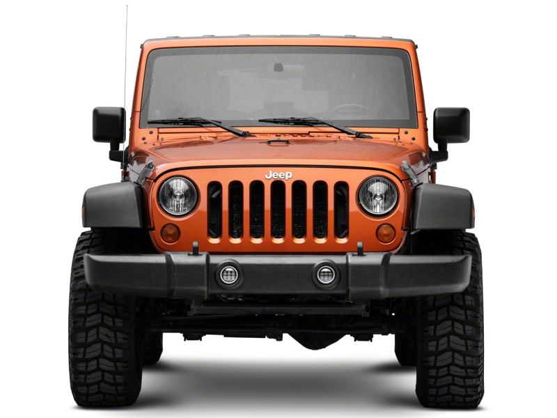Load image into Gallery viewer, Raxiom 07-23 Jeep Wrangler JK & JL Axial Series Halo LED Fog Lights- Amber