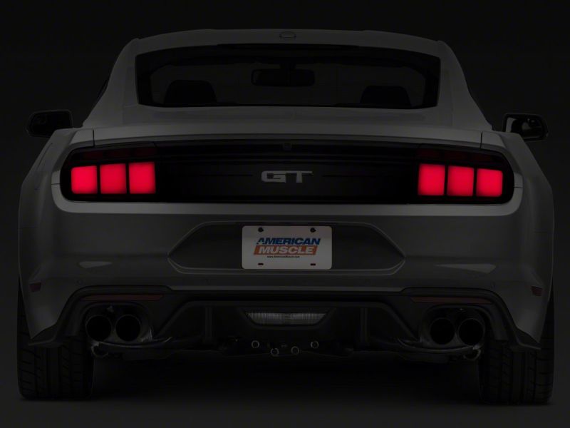 Load image into Gallery viewer, Raxiom 15-23 Ford Mustang Profile LED Tail Lights Gloss Blk Housing- Red Lens