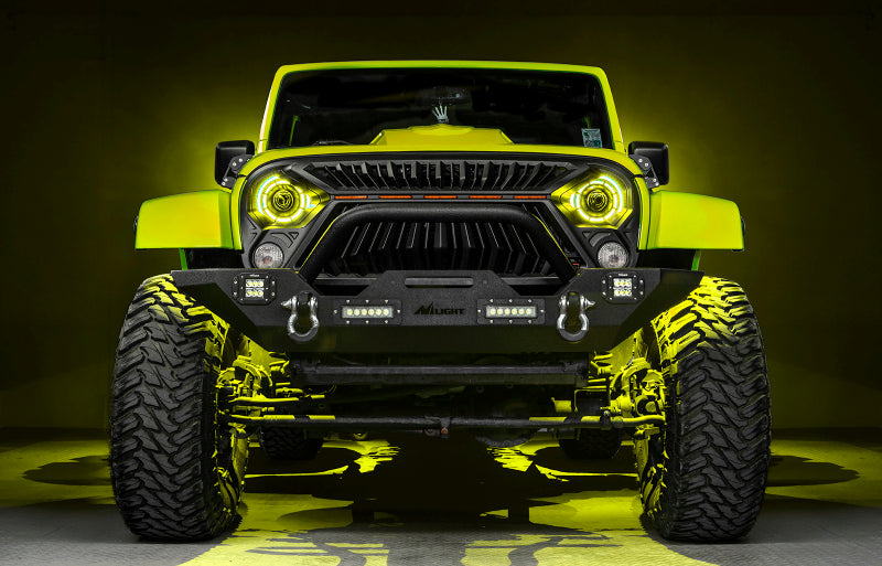 Load image into Gallery viewer, ORACLE Lighting 0718 Jeep Wrangler JK Oculus 7in ColorSHIFT Bi-LED Projector Headlights