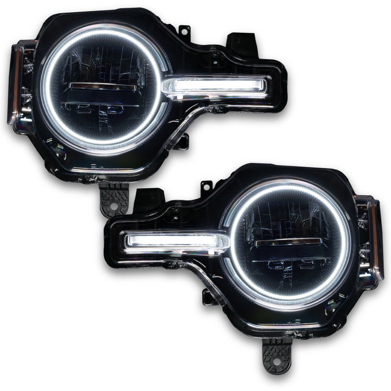 Load image into Gallery viewer, Oracle 21-22 Ford Bronco Headlight Halo Kit w/DRL Bar - Base Headlights -w/2.0 Controller