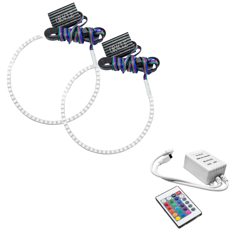 Load image into Gallery viewer, Oracle Ford Mustang 10-12 Halo Kit - Projector - ColorSHIFT w/ Simple Controller