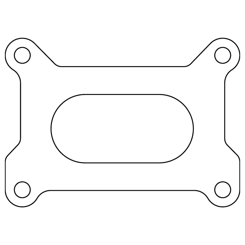 Load image into Gallery viewer, Cometic Holley 2 Barrel 500 CFM .039in Fiber Carburetor Gasket - 3.640in x 1.750in - Open Plenum