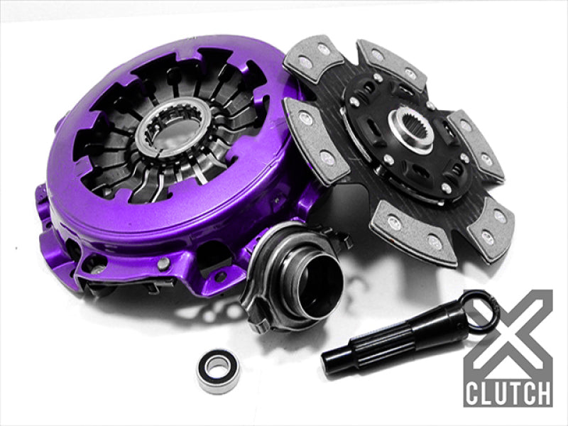 Load image into Gallery viewer, XClutch 1997 Mitsubishi Lancer EVO IV 2.0L Stage 2R Extra HD Sprung Ceramic Clutch Kit