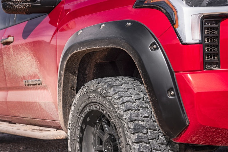 Load image into Gallery viewer, Bushwacker 22-23 Toyota Tundra Pocket Style Flares 4pc - Black