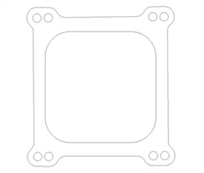 Load image into Gallery viewer, Cometic Holley 4 Barrel 4150 Style .047in Fiber Carburetor Gasket - 4.500in x4.500in - Open Plenum