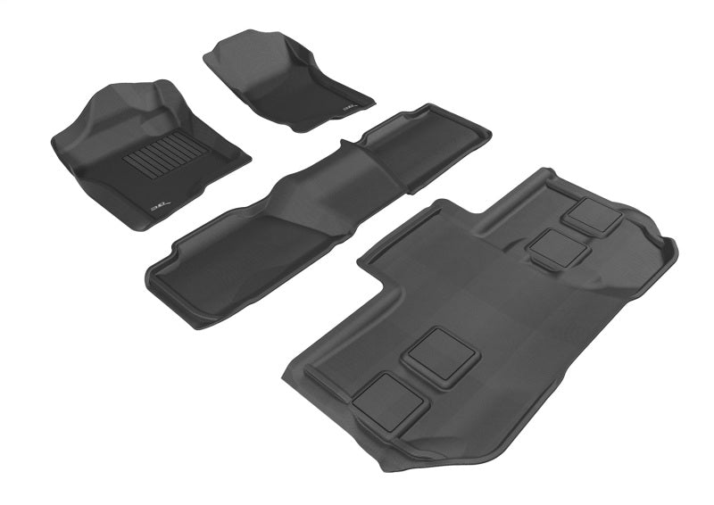 Load image into Gallery viewer, 3D MAXpider 11-14 Chevrolet Suburban w/ Bucket 2nd Row Kagu Black Full Set
