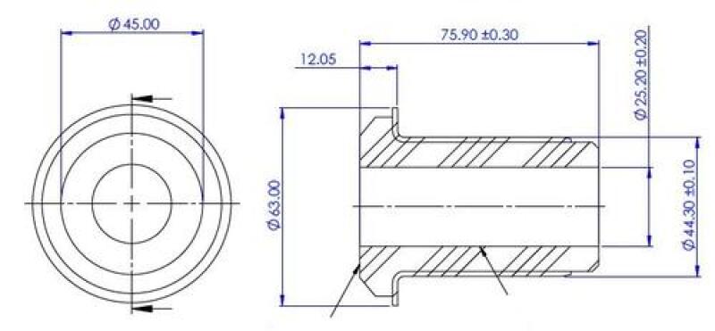 Load image into Gallery viewer, SuperPro 07-18 Chevrolet Silverado 1500 2WD Front Lower Control Arm Bushing Kit - Inner Rearward