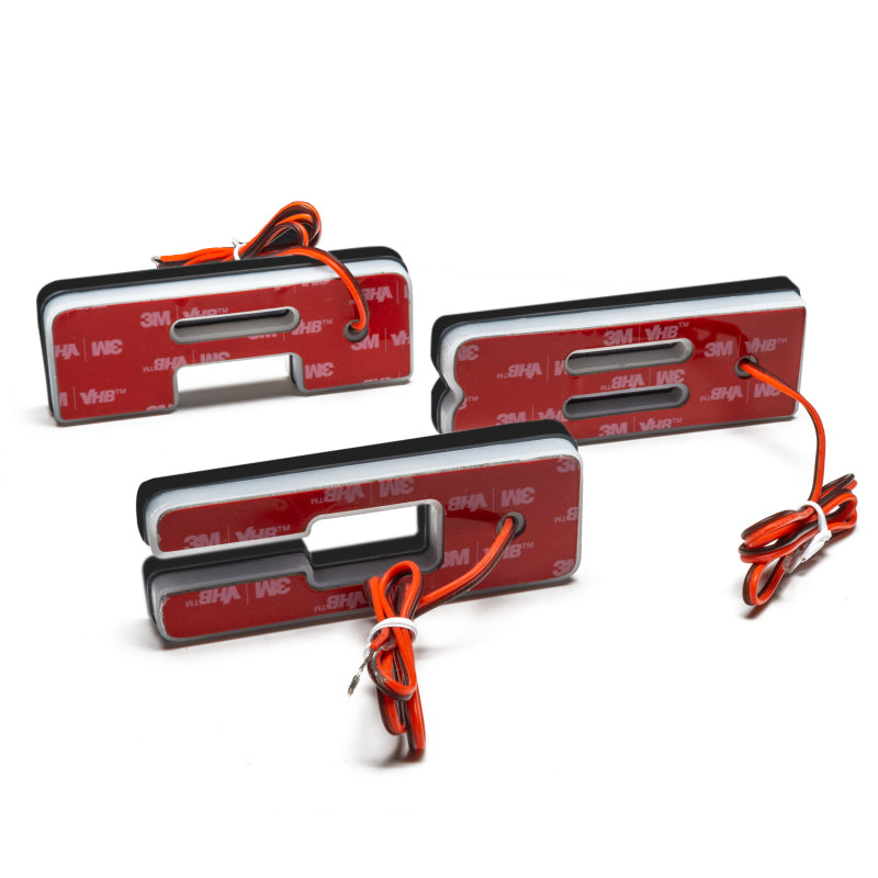 Load image into Gallery viewer, ORACLE Lighting Universal Illuminated LED Letter Badges - Matte Blk Surface Finish - F