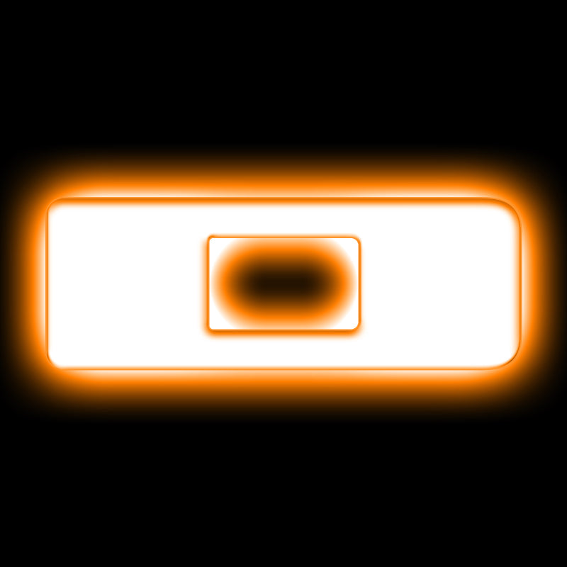 Load image into Gallery viewer, ORACLE Lighting Universal Illuminated LED Letter Badges - Matte Wht Surface Finish - D