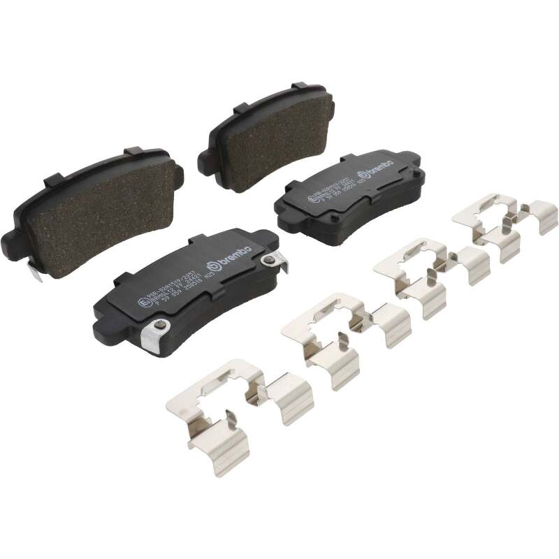 Load image into Gallery viewer, Brembo OE 13-17 Cadillac XTS/2019 XTS/14-19 Chevrolet Impala/2010 Saab 9-5 Low-Met Brake Pad - Rear