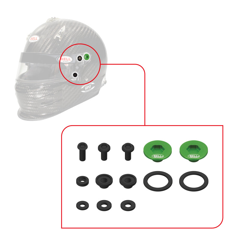 Load image into Gallery viewer, Bell SV (SE03/05) Pivot Kit Green