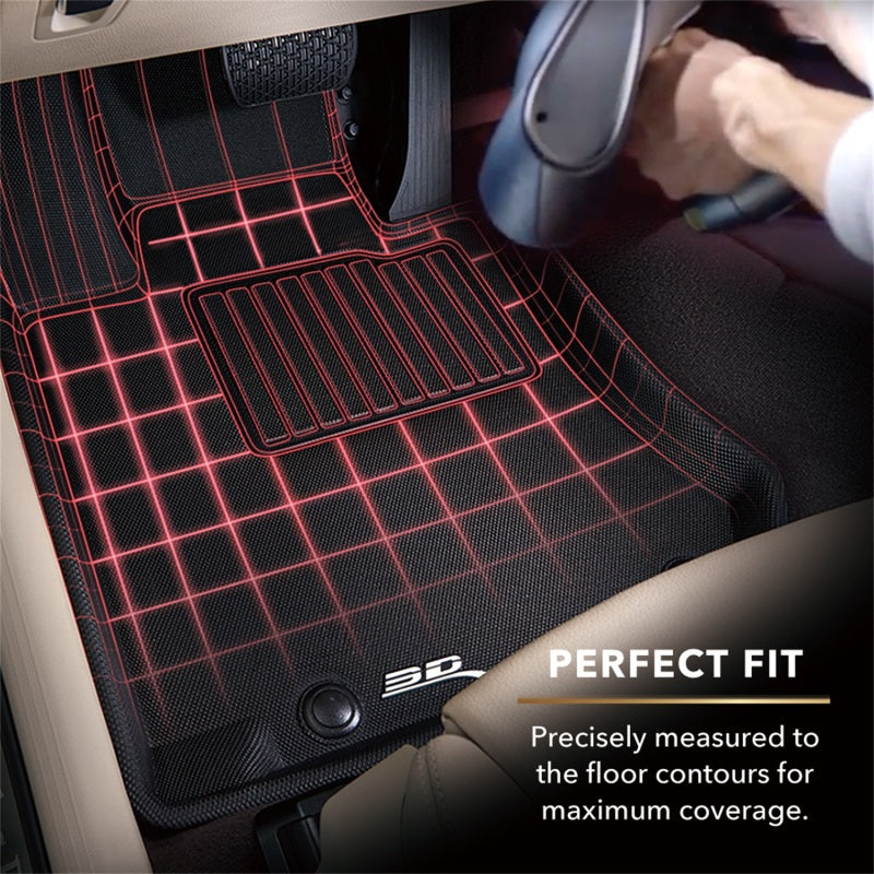 Load image into Gallery viewer, 3D MAXpider 11-17 Ford Expedition w/ 2nd Row Center Console Kagu Black Full Set