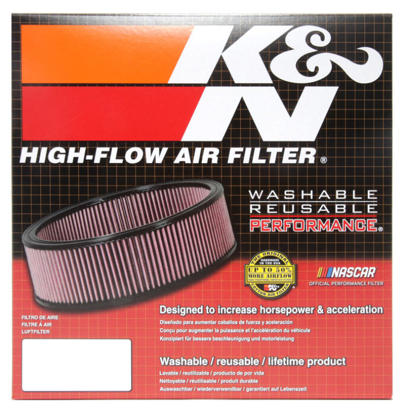 Load image into Gallery viewer, K&N Universal Custom Air Filter - Unique Shape 10.813in OD / 2.188in Height